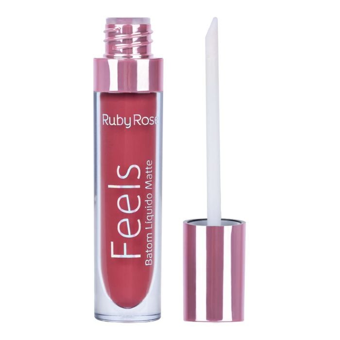 BATOM LIQUIDO MATTE FEELS - HB8226366 - 366 - RUBYROSE