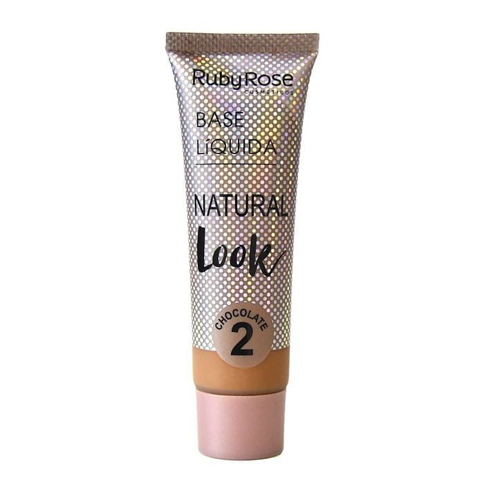 BASE LIQUIDA NATURAL LOOK - HB8051CH2 - CHOCOLATE 2 - RUBYROSE