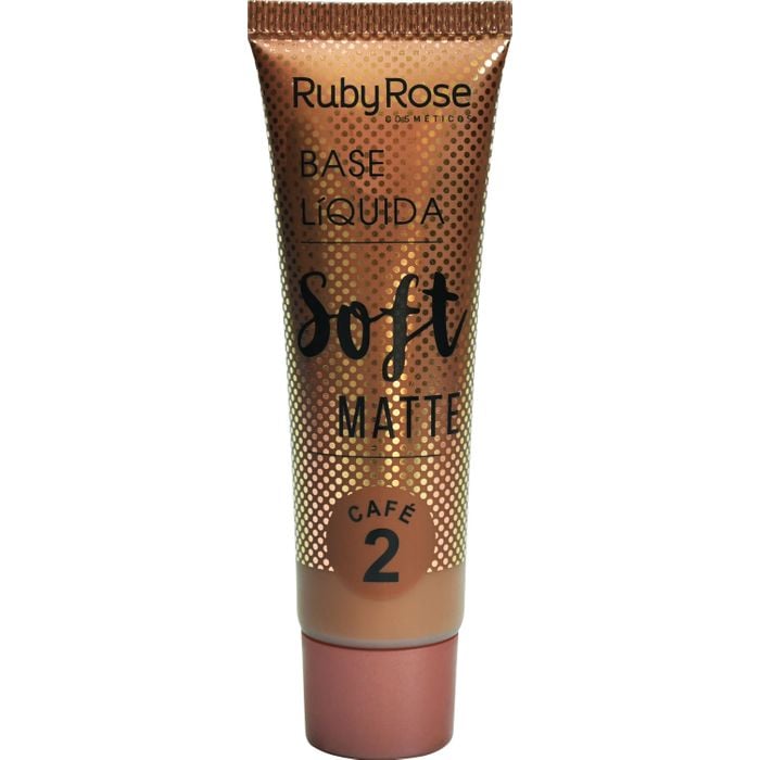 BASE LIQUIDA SOFT MATTE - HB8050CAFE2 - CAFE 2 - RUBYROSE