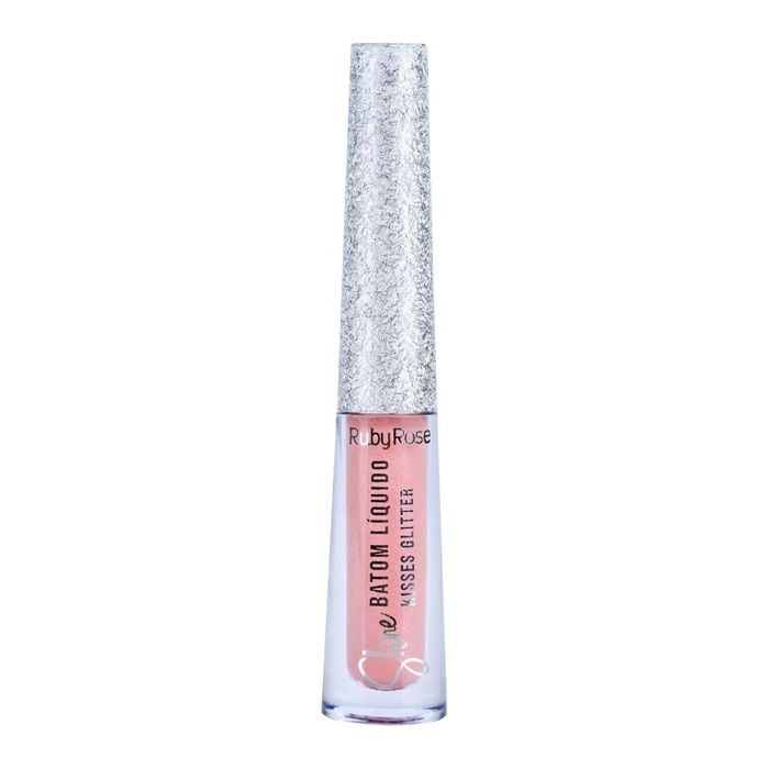 BATOM LIQUIDO SHINE KISSES GLITTER - HB8223354 - 354 - RUBYROSE