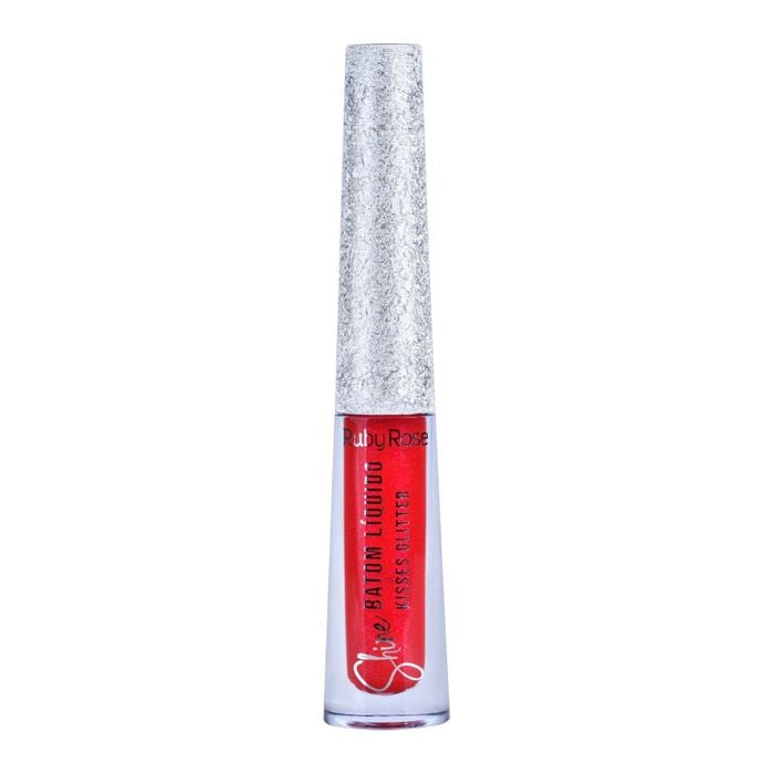 BATOM LIQUIDO SHINE KISSES GLITTER - HB8223361 - 361 - RUBYROSE