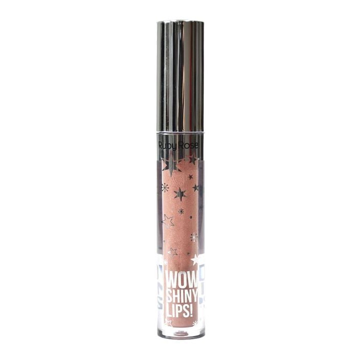 GLOSS LABIAL WOW SHINY LIPS - HB821851 - NUDE ROSADO 51 - RUBYROSE