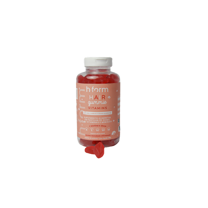 HFORM HAIR GUMMIE CABELOS E UNHAS - HFG0001