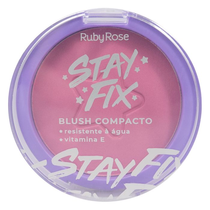 Blush Compacto Stay Fix - Rr0033 - Lyra - Rubyrose