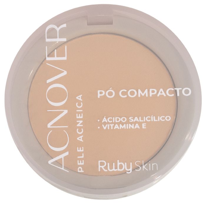 Pó Compacto Antiacne Acnover - Hb8561 - Ruby Rose