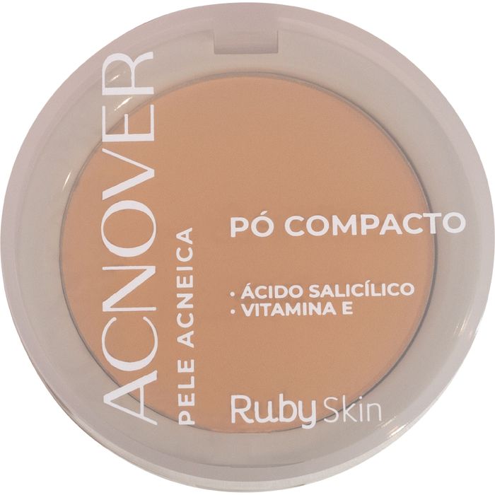 Pó Compacto Antiacne Acnover - Hb8563 - Ruby Rose