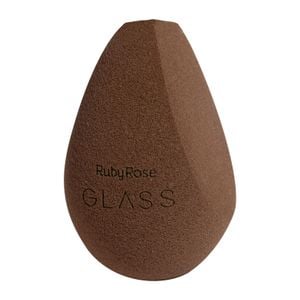 Esponja De Maquiagem Flat Mirror Glass Rubyrose