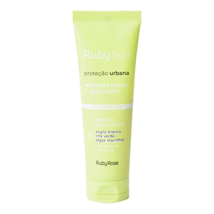 MASCARA + ESFOLIANTE FACIAL PROTECAO URBANA - HB407 -  - RUBYROSE