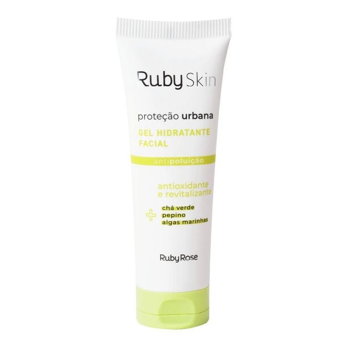 GEL HIDRATANTE FACIAL PROTECAO URBANA RUBY SKIN HB406 RUBYROSE