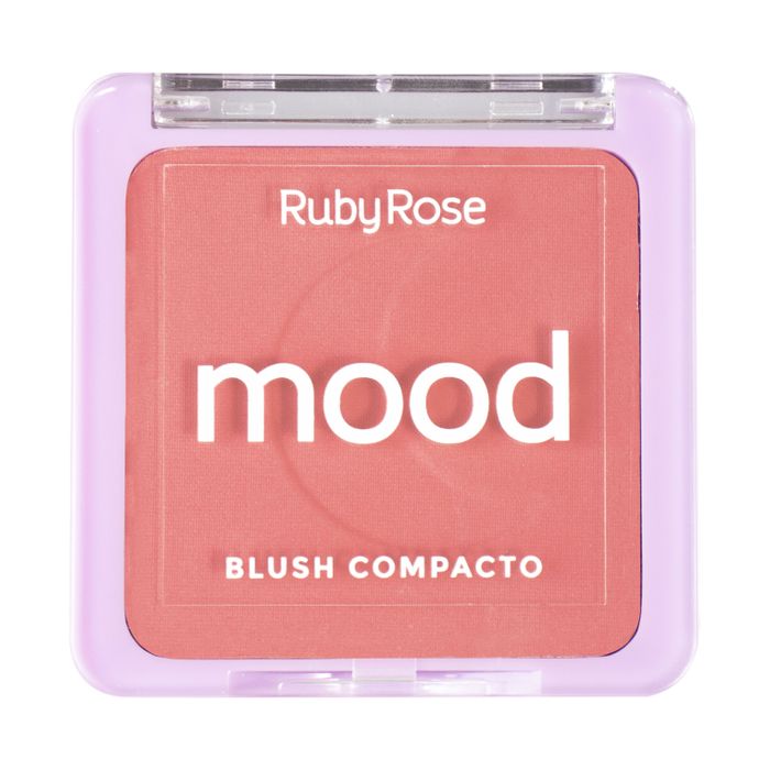 Blush Compacto Mood Mb30 Hbf5823 Rubyrose