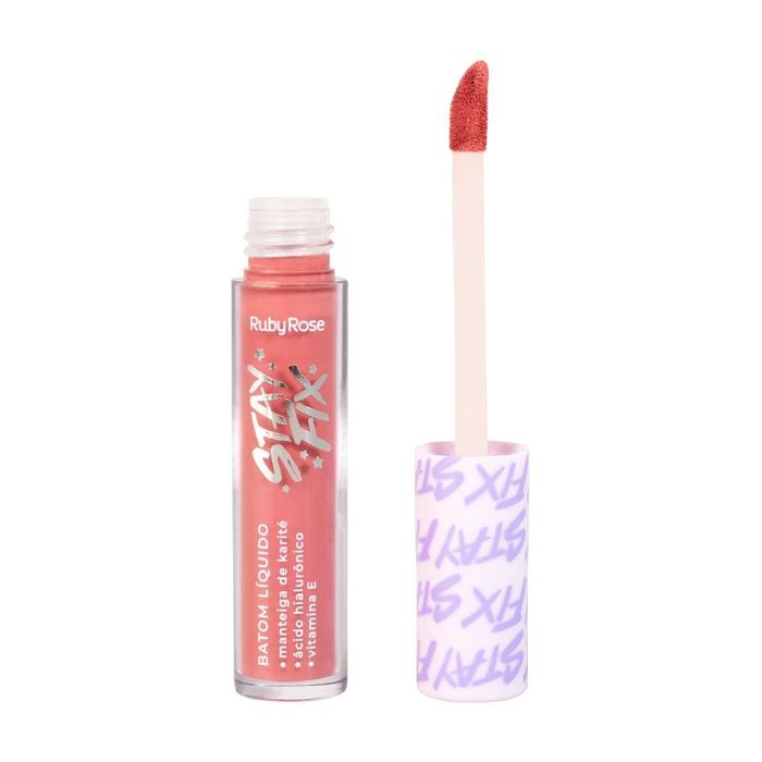 Batom Líquido Matte Stay Fix - Hb5691 - Rubyrose