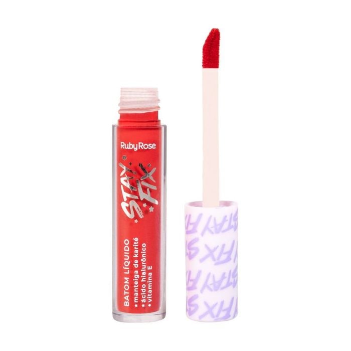  Batom Liquido Stay Fix - Hb5694 - Cs30 Bellatrix 4 Rubyrose