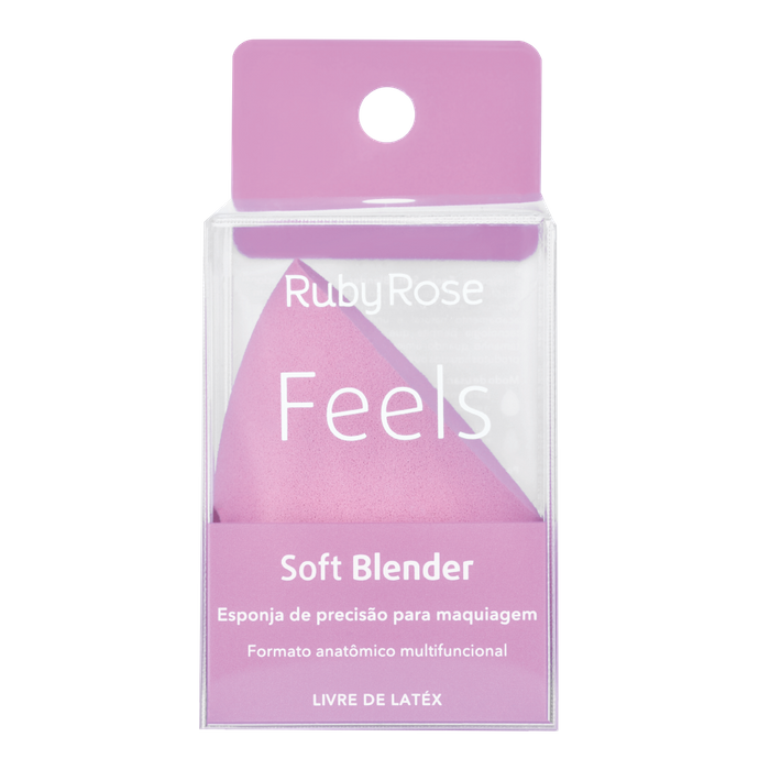 Esponja De Maquiagem Soft Blender Feels - Hbs01 - Rubyrose