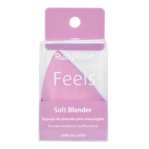 Esponja De Maquiagem Soft Blender Feels - Hbs01 - Rubyrose