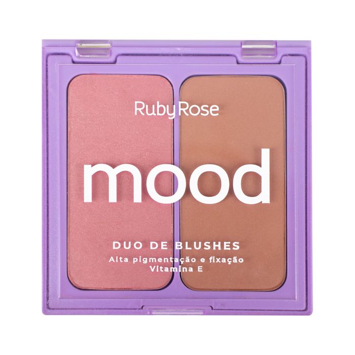 Duo Blush Feels Mood - Hb870 - Rosy Flush + Ginger Bread - Rubyrose