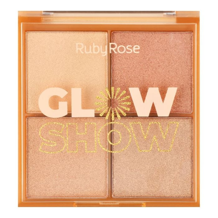 PALETA DE ILUMINADOR GLOW SHOW HB75232 RUBYROSE