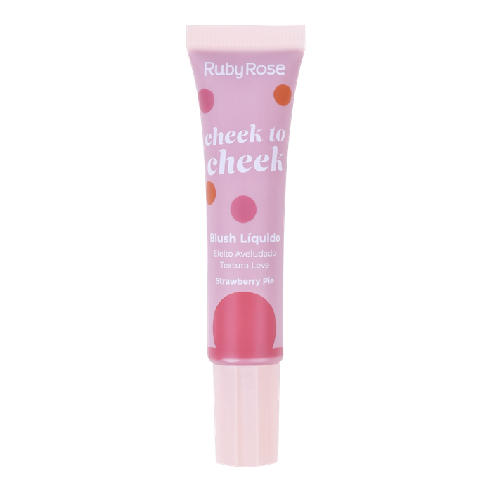 BLUSH LIQUIDO CHEEK TO CHEEK - HB61161 - STRAWBERRY - RUBYROSE