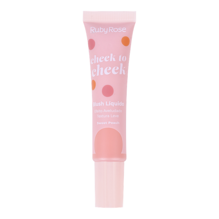 BLUSH LIQUIDO CHEEK TO CHEEK - HB61165 - SWEET PEACH - RUBYROSE