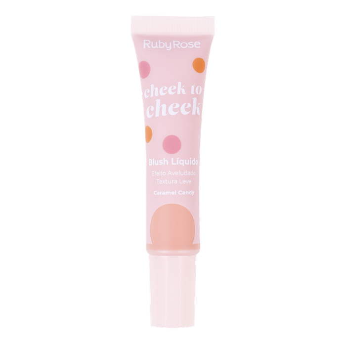 BLUSH LIQUIDO CHEEK TO CHEEK HB61164 CARAMEL CANDY RUBYROSE