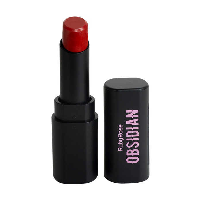 Batom Lipstick Cream Satin Obsidian - Hb70003 