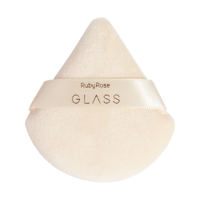 Esponja De Po Powder Puff Glass Hbs04 Rubyrose