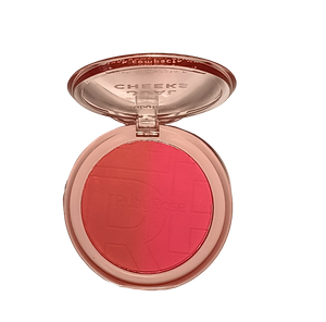 Dual Cheeks Blush Compacto Champagne/peach Hbm03-1 Ruby Rose