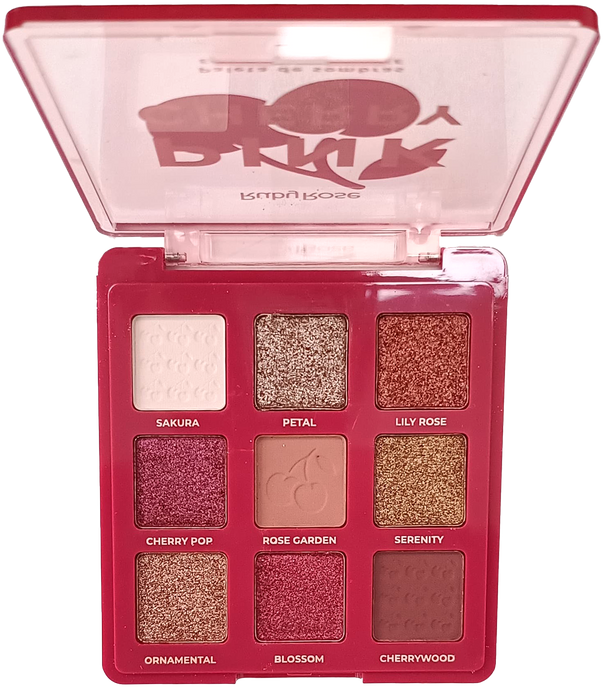 Pink Cherry Paleta De Sombra Hbe2202 Ruby Rose