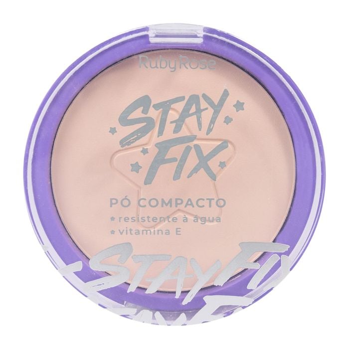 Pó Compacto Stay Fix - Rr0041 - C10 - Rubyrose