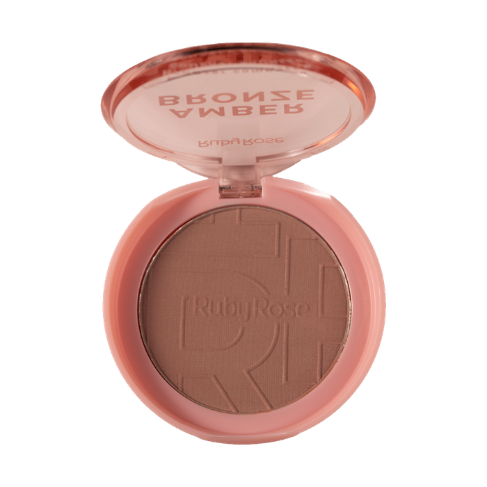 BRONZER COMPACTO-AMBER BRONZE HONEY GLOW HBM202-2 RUBYROSE