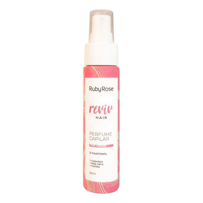 PERFUME CAPILAR PINK WISHES REVIV HAIR HB8061 RUBYROSE