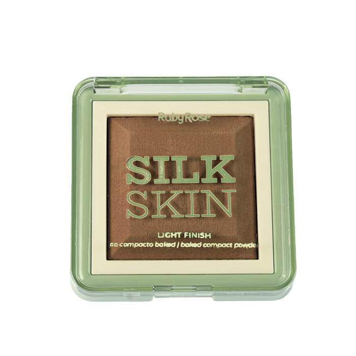 HBM403-6 PO COMPACTO BAKED FINISH PC60 SILK SKIN RUBY ROSE