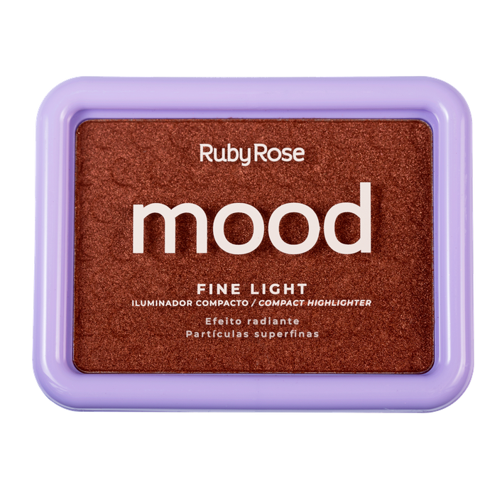 ILUMINADOR COMPACTO MFL03 MOOD FINE LIGHT HBM703 3 - RUBY ROSE