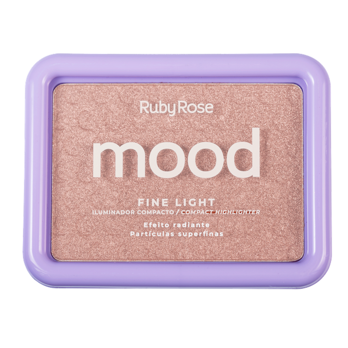 ILUMINADOR COMPACTO MFL07 MOOD FINE LIGHT HBM703 7- RUBY ROSE