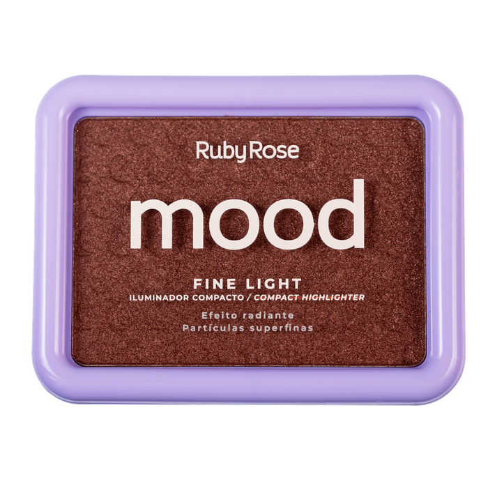 ILUMINADOR COMPACTO MFL08 MOOD FINE LIGHT HBM703 8 - RUBY ROSE