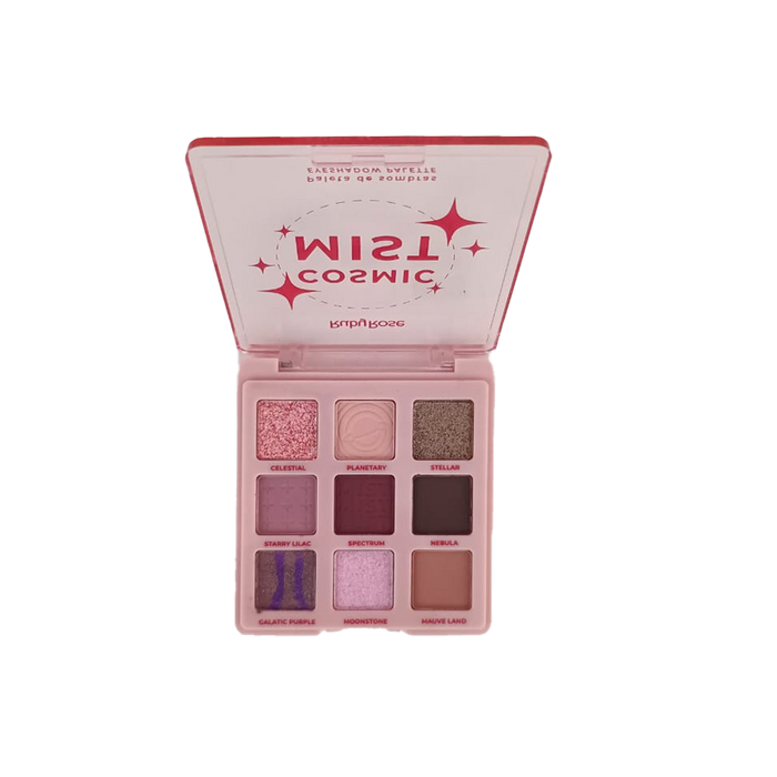 HBE2204  PALETA DE SOMBRA  COSMIC MIST  RUBY ROSE