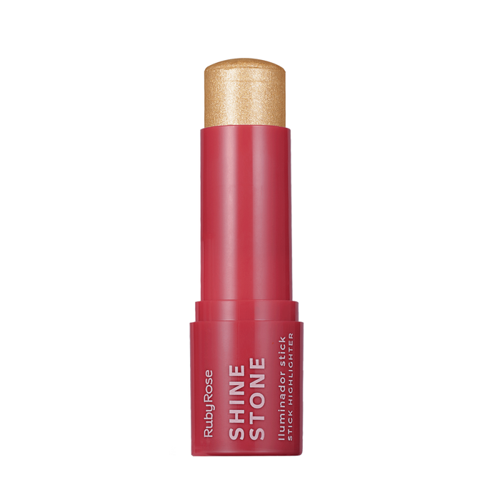 HBM702-2 ILUMINADOR STICK SHINE STONE PEARLY GLAM  RUBY ROSE