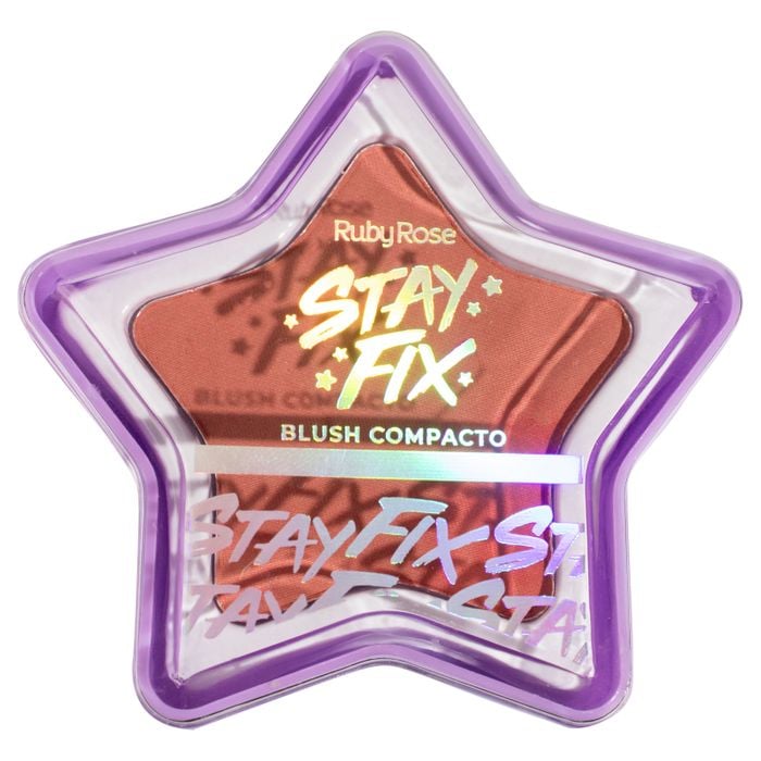 BLUSH COMPACTO ST20 STAY FIX HBF5742 RUBYROSE