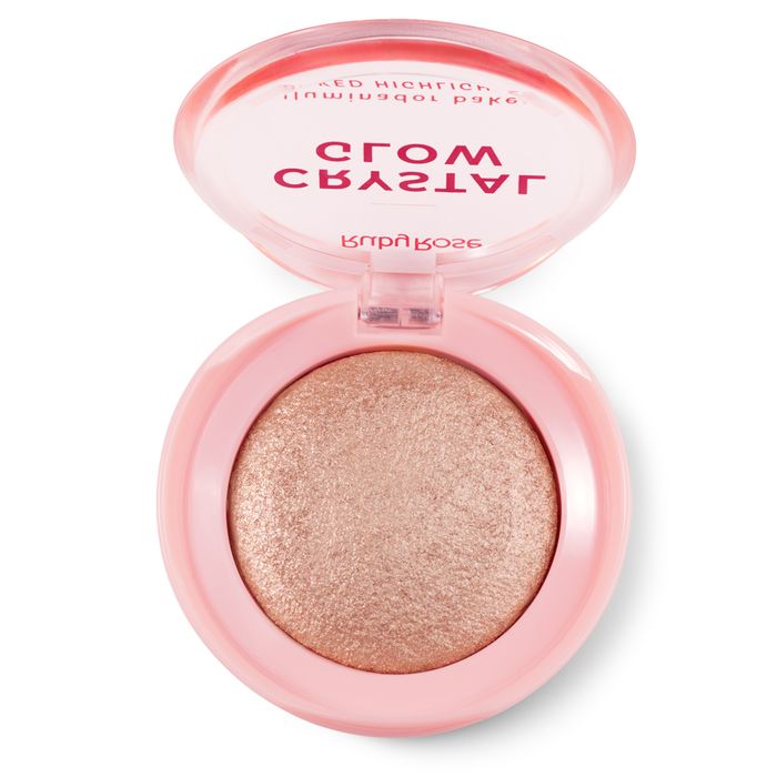 CRYSTAL GLOW ILUMINADOR PEACH GLOW HBM7003 RUBY ROSE
