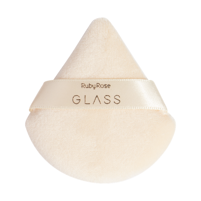 ESPONJA DE PO POWDER PUFF GLASS HBS04 RUBYROSE