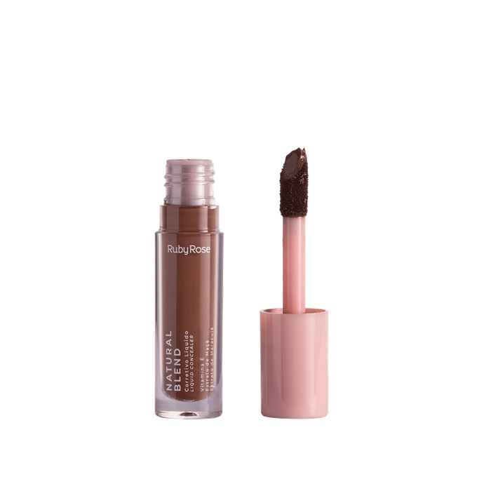 CORRETIVO LIQUIDO NATURAL BLENDE HBM600-8 RUBY ROSE