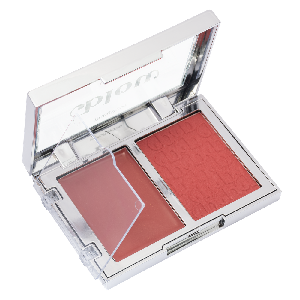 BLUSH DUO WHATEVER SHOPPING DAY (BD03/BD04) - BLOW HBM05-2 RUBY ROSE