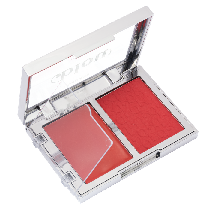 BLUSH DUO WHATEVER GIRL'S THERAPY (BD09/BD10) - BLOW HBM05-5 RUBY ROSE