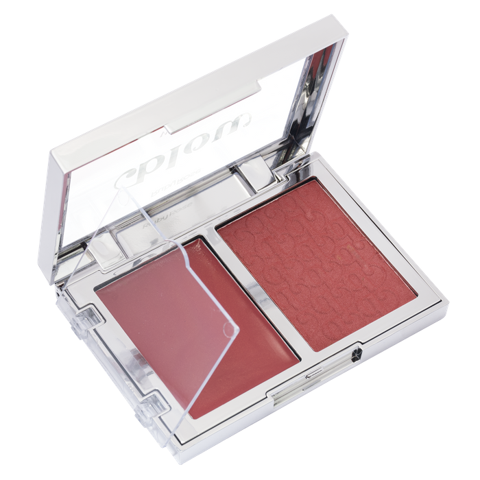 BLUSH DUO WHATEVER DAILY VLOG (BD11/BD12) - BLOW HBM05-6 RUBY ROSE