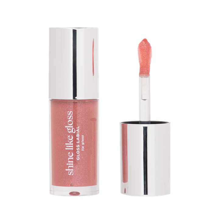 GLOSS LABIAL SHINE LIKE GLOSS - SB20 TALKING SHINE - BLOW HBL6408-2 RUBY ROSE