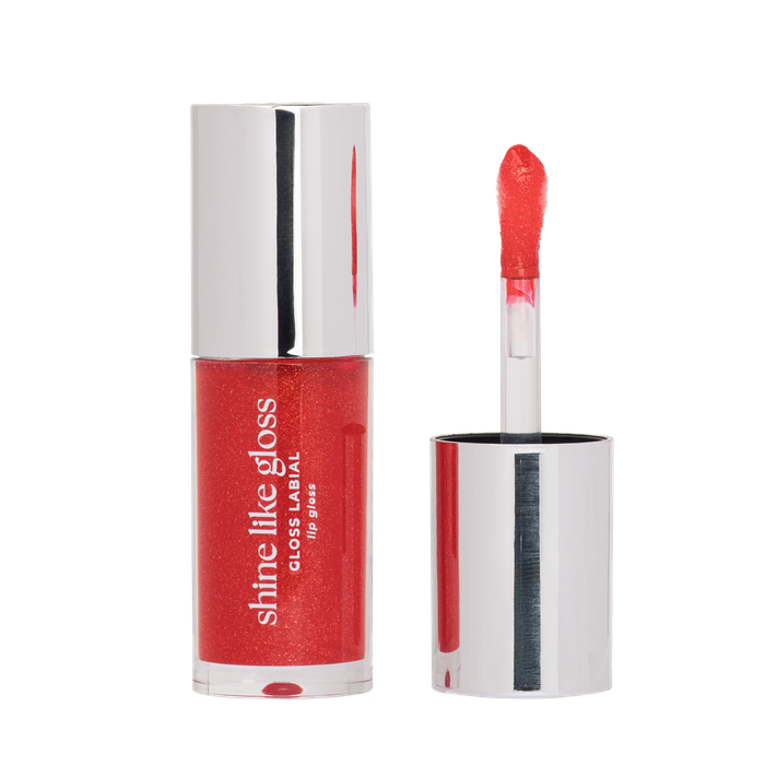 GLOSS LABIAL SHINE LIKE GLOSS - SB40 SHY SHINE - BLOW HBL6408-4 RUBY ROSE