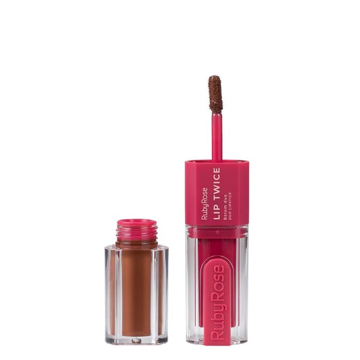 BATOM DUO LIP TWICE  HBL6101-LT100 RUBY ROSE