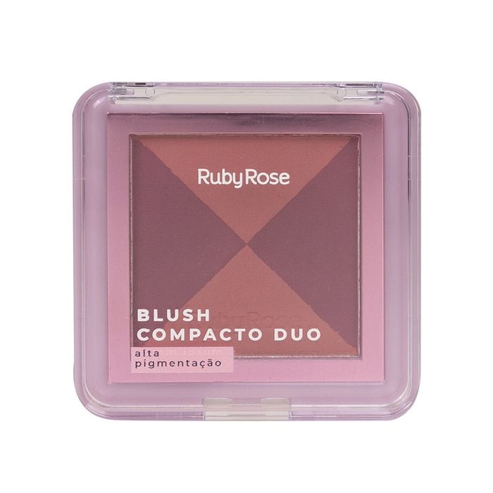 BLUSH COMPACTO DUO DB05 HBF5855 RUBYROSE