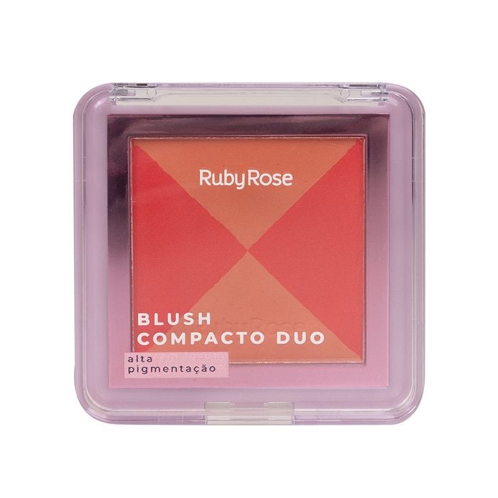 BLUSH COMPACTO DUO DB03 HBF5853 RUBYROSE