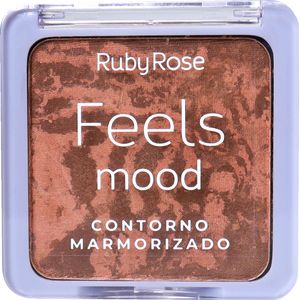 Paleta De Contorno Marmorizado Feels Mood Medium Hb7527m - Ruby Rose
