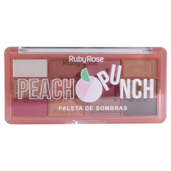 Paleta De Sombras Peach Punch Hb1093 Rubyrose